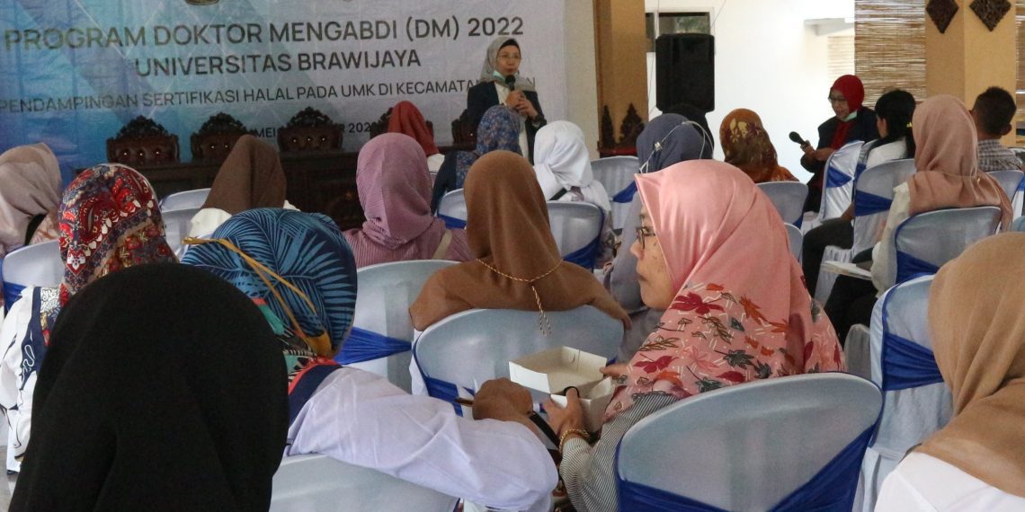 Tim DM UB Dampingi UMK Pujon Pemberkasan Sertifikasi Halal Jalur Self Declare